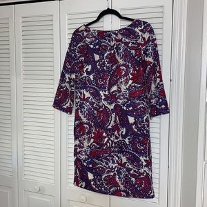 The Limited. Size XS. Long sleeves and lined. Exposed zipper detail in the back.